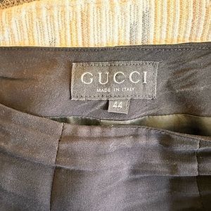 Gucci black skirt